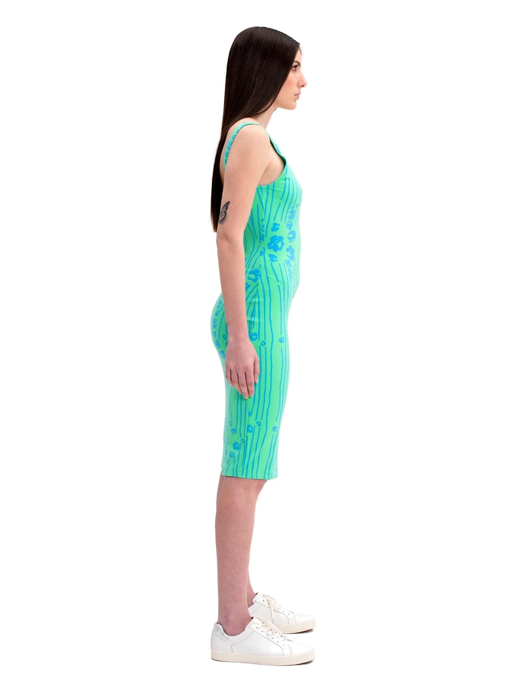 Aqua Green Cognoscenti Stretch Dress