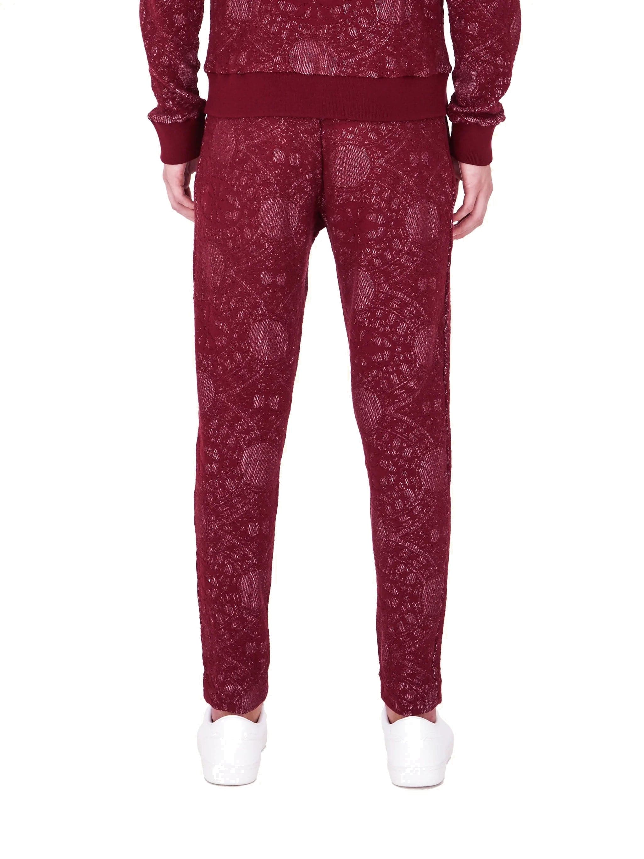 Red Goffrey Trousers