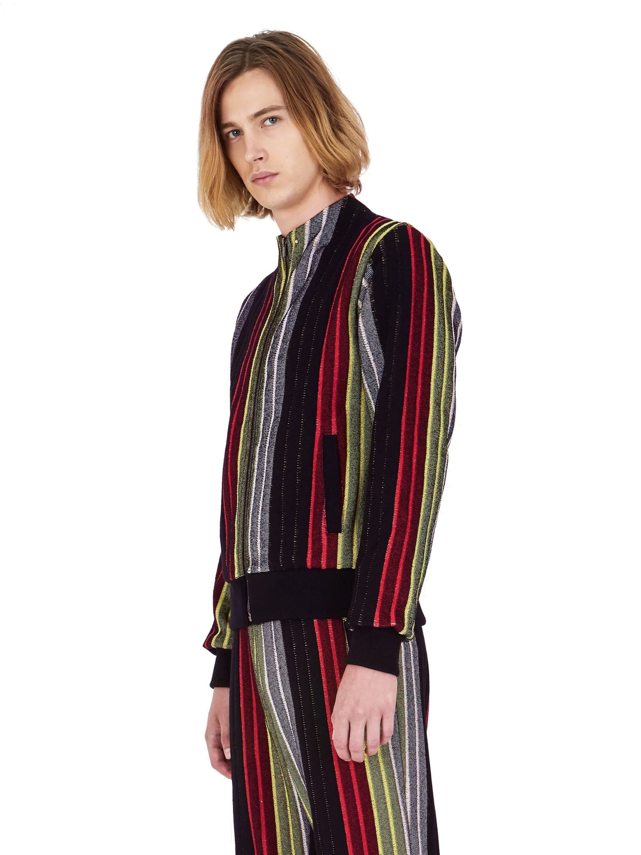 Red Multicolor Jacket