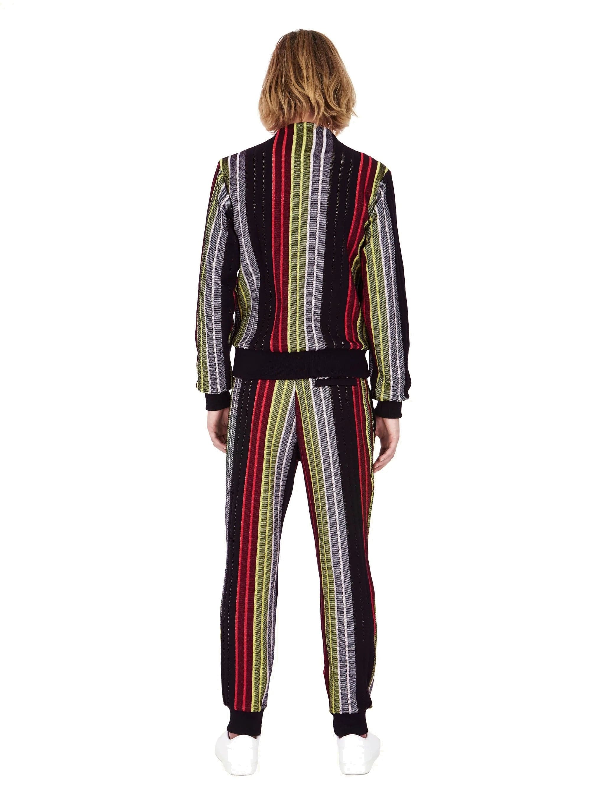 Red Multicolor Tracksuit